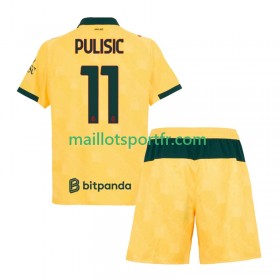 Maillot de Foot AC Milan Christian Pulisic 11 Enfant Troisieme 2025/26